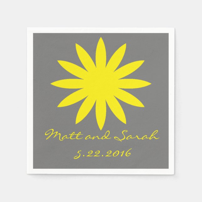 Guardanapo De Papel Napkin Flor (Frente)