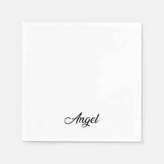 Guardanapo De Papel Napkin personalizável para papel de casamento