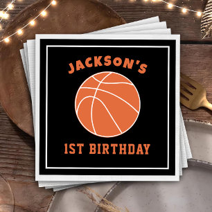 Guardanapo De Papel Napkins, Aniversário de Basquete Negro