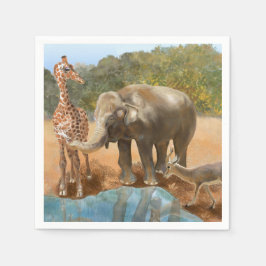 Guardanapo De Papel Napkins - Arte de Debbie Davidsohn - Presentes