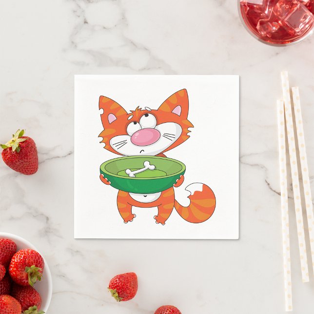 Guardanapo De Papel Napkins de Gato Fome (Criador carregado)