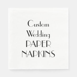Guardanapo De Papel Napkins de Papel de Festa de casamento Personaliza