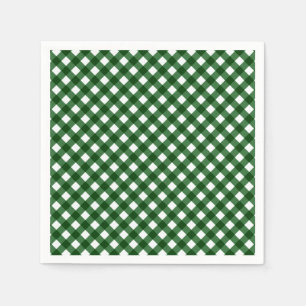 GUARDANAPO DE PAPEL NAPKINS DE PAPEL VERDE CHEX 16-NATAL
