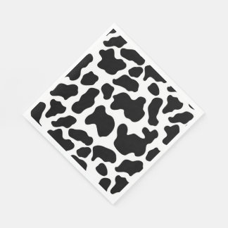 Guardanapo De Papel Napkins - Padrão de Vaca