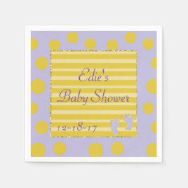 Guardanapo De Papel Napkins/Rosa Padrão de chá de fraldas Construir um