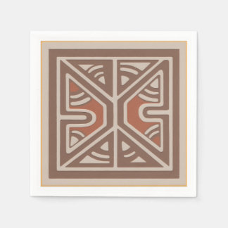 Guardanapo De Papel Napkins with art inspired by New Guinea