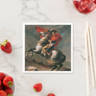 Guardanapo De Papel Napoleão com Cavalo, Passo de São Bernardo
