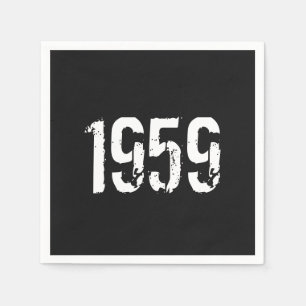 Guardanapo De Papel Nascer em 1959