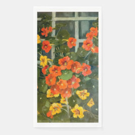 Guardanapo De Papel Nasturtium Guest Towel Napkin