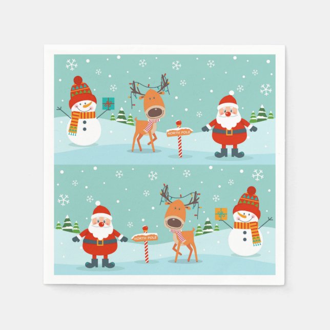 Guardanapo De Papel Natal (Frente)