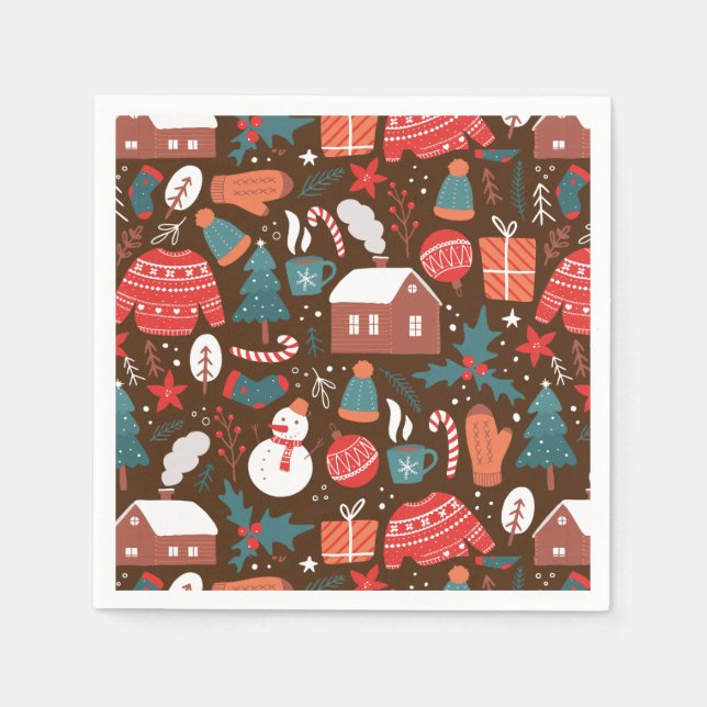 Guardanapo De Papel Natal (Frente)