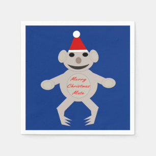 Guardanapo De Papel Natal australiano - Papel de Urso Koala