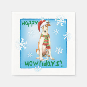 Guardanapo De Papel Natal Borzoi Napkins