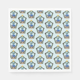 Guardanapo De Papel Natal da Aquarela