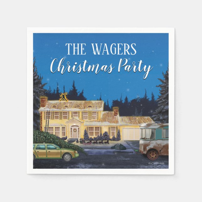 Guardanapo De Papel Natal da National Lampoon (Frente)