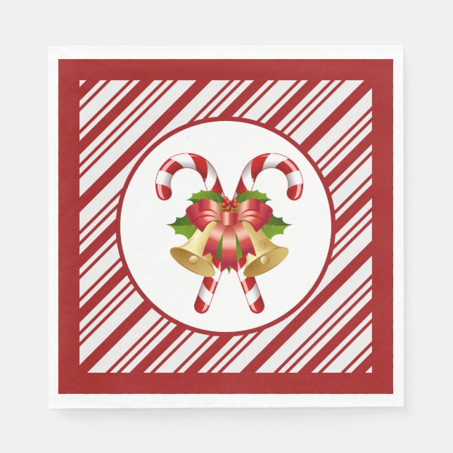Guardanapo De Papel Natal de Cana de Açúcar  (Frente)