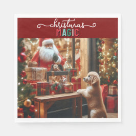 Guardanapo De Papel Natal e Desejos