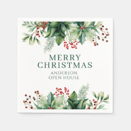 Guardanapo De Papel Natal Elegante 