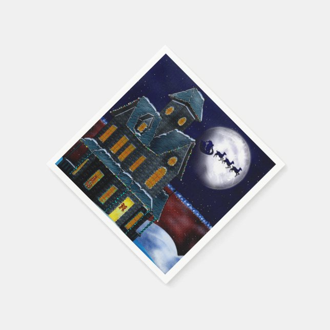 Guardanapo De Papel Natal Holiday Folk Art BULK NAPKINS (Canto)