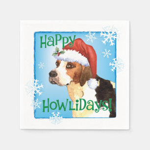 Guardanapo De Papel Natal Inglês Foxhound Napkins
