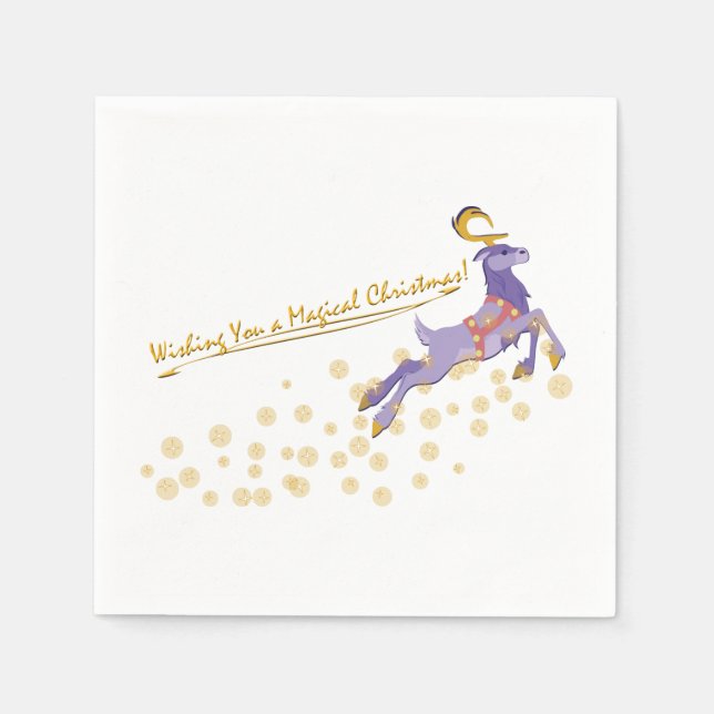 Guardanapo De Papel Natal mágico (Frente)