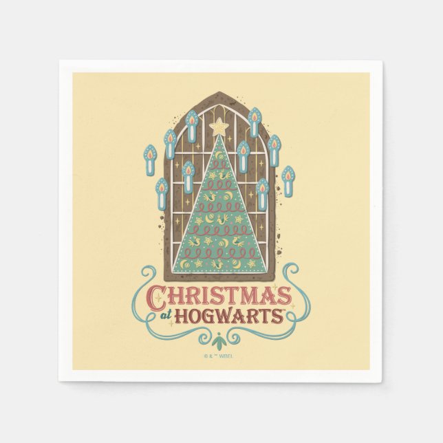 Guardanapo De Papel Natal no HOGWARTS™ Cookie Graphic (Frente)