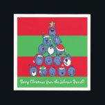 Guardanapo De Papel Natal personalizado Napkins "Berry Christmas"<br><div class="desc">Cocktails de Natal personalizados Napkins. "Berry Christmas" Personalize eliminando texto e substituindo pelo seu. Escolha seu estilo, tamanho e cor de fonte favoritos. As cores de fundo podem ser alteradas. Obrigados para parar e comprar. Muito apreciado! Feliz Natal... quero dizer Feliz Natal! Estilo: Coquetel Padrão Uma boa celebração é tanto...</div>