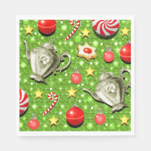 Guardanapo De Papel Natal - Tea Party Napkins