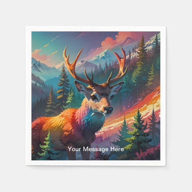 Guardanapo De Papel Natal Winter Wonderland Holiday Season (Frente)