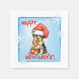 Guardanapo De Papel Natal Yorkie