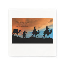 guardanapo de papel natalino