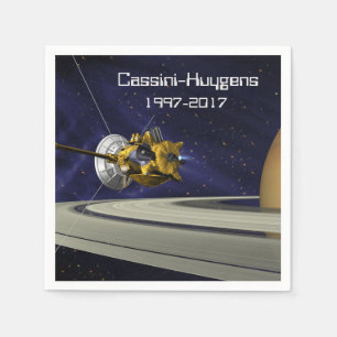 Guardanapo De Papel nave espacial Cassini Huygens Saturn