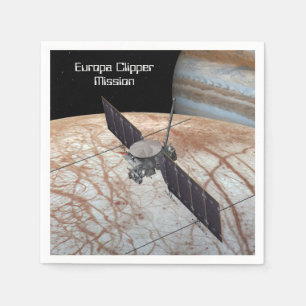 Guardanapo De Papel Nave espacial da missão da tosquiadeira do Europa