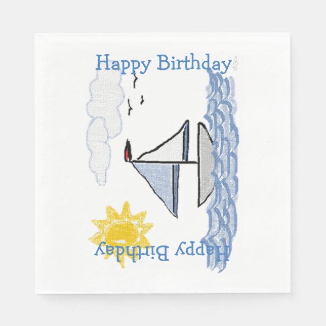 Guardanapo De Papel Navio (Frente)