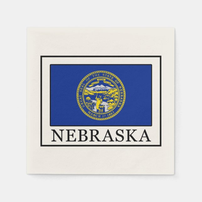 Guardanapo De Papel Nebraska (Frente)