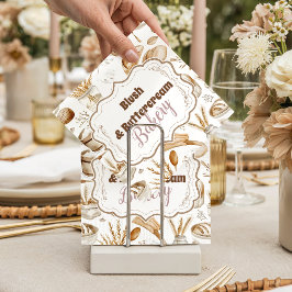 Guardanapo De Papel Negócio Personalizado de Panificação Rústica