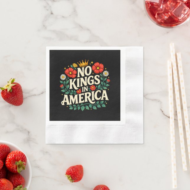 Guardanapo De Papel Nenhum Rei América (Insitu)