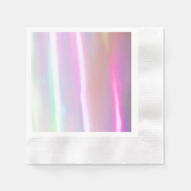 Guardanapo De Papel Neon Cotton Candy Paper Napkin (Frente)