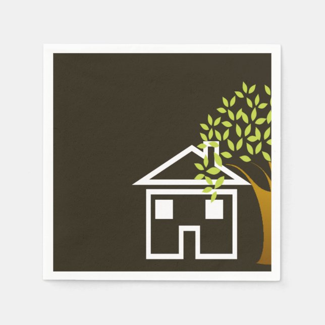 Guardanapo De Papel New Home Napkins (Frente)