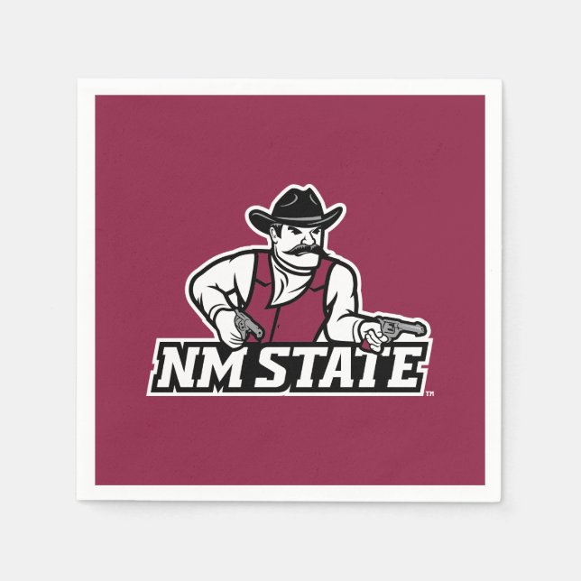 Guardanapo De Papel New Mexico State Aggies (Frente)