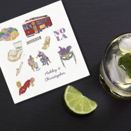 Guardanapo De Papel New Orleans Wedding