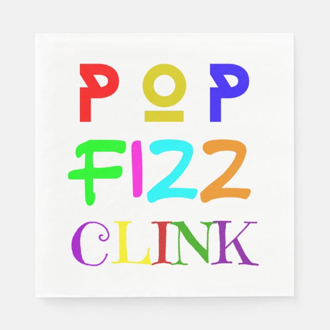 Guardanapo De Papel New Year (Frente)