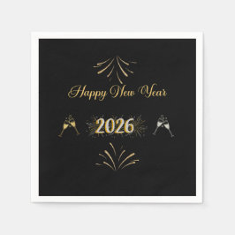 Guardanapo De Papel New Year Sparkle Paper Napkin