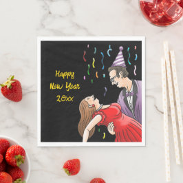 Guardanapo De Papel New Year's Day Party 