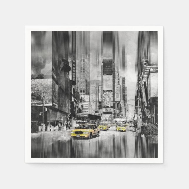 Guardanapo De Papel New York Times Square (Frente)