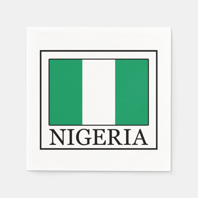 Guardanapo De Papel Nigéria (Frente)