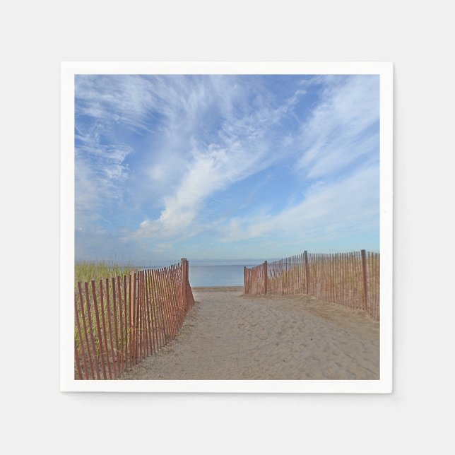 Guardanapo De Papel No Beach Paper Napkins (Frente)