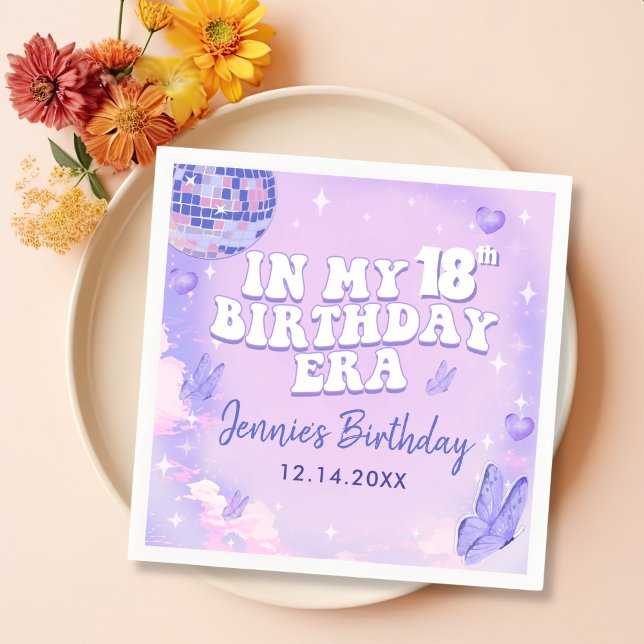 Guardanapo De Papel No meu 18º aniversário (Criador carregado)