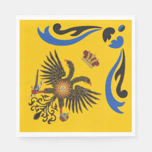Guardanapo De Papel Nobile Contrada dell'Aquila Palio di Siena (Águia