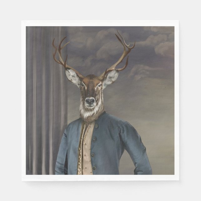 Guardanapo De Papel Noble Beasts - Dandy Deer (Frente)